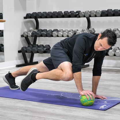 OPTP Posture Ball – Foam Mobility and Massage Ball, Green, 6" - size: 6-Inch