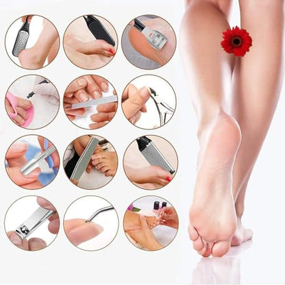 Electric Callus Remover for Feet (with Dander Vacuum), Portable Pedicure Kit Foot File Callus Remover, Rechargeable Waterproof Foot File for Foot Care Deadskin Remover with 9Head&LCD Display - style: Black Electric Callus Remover +10in1+9 heads