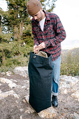Stansport Deluxe Duffel Bag with Shoulder Strap - color: Black, size: 50" X 14.5" X 14.5"