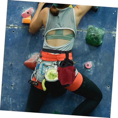 VICASKY Large Chalk Bag with Zipper Storage Pockets for Climbing Gymnastics Weightlifting Design for for Athletes and Outdoor Sports
