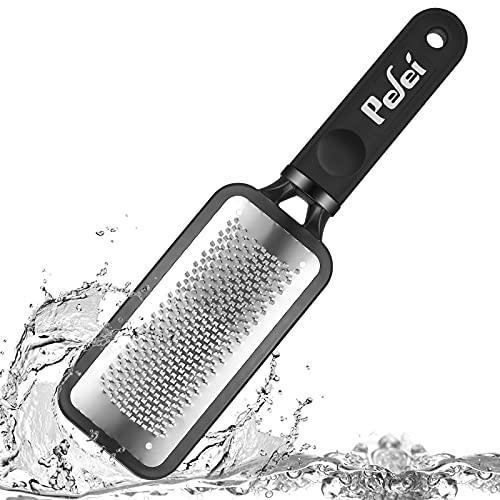 Colossal Pedicure Rasp Foot File, Professional Foot Care Pedicure Stainless Steel File to Removes Hard Skin, Can Be Used On Wet Feet