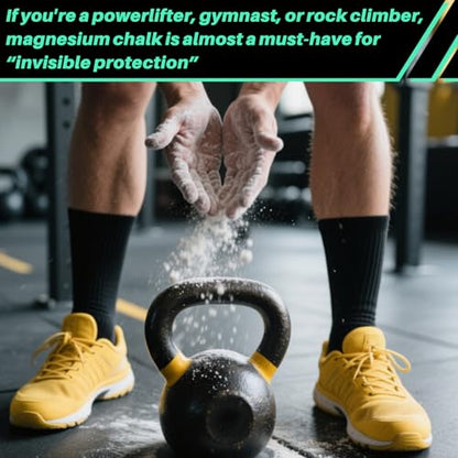 RAINFLOW 2PCS Chalk Ball - Climbing Chalk Gymnastics Magnesium Lifting for Gym, Gymnastics, Grip, Climbing, Weightlifting (5.5oz Chalk Powder) - style: 5.5oz Chalk Powder
