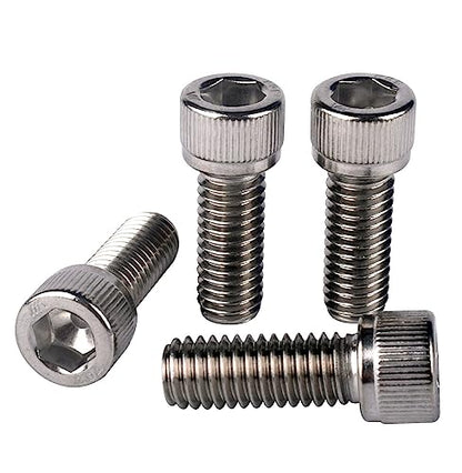 3/8-16 x 3/4" Allen Hex Socket Head Screw Bolt, 304 Stainless Steel 18-8, UNC Machine Full Thread, Pack of 10 - size: 3/8-16 x 3/4" (10 PCS)