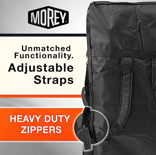 Morey® Basic Bodyboard Bag. 2 Body Boards Capacity - Nylon (BLACK)