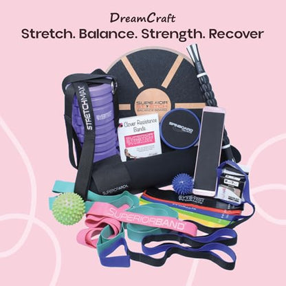 Leg Stretcher Strap - Stretch Bands for Exercise and Training, Stretching Bands for Flexibility Equipment, Gymnastics Stretching Strap, Flexibility Band and Exercise Stretch Bands for Flexibility