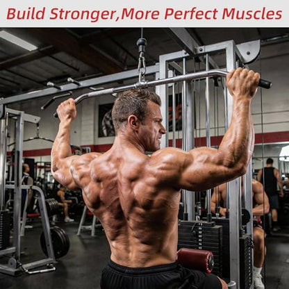 Gym Pin for Weight Stack Machine, Weight Stack Pin with Spring Clip Collar, Weight Stack Extender Pin for Gym Cable Machine, Commercial Gym and Home Gym Fitness Equipment