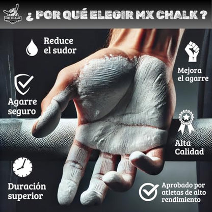 2 Ounce Block of Chalk, Gym Chalk, Magnesium Carbonate, Gymnastics, Weightlifting, Rock Climbing, Crossfitness