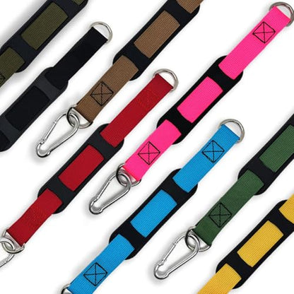YIJU Hanging Strap for Body Strength Training with Snap Carabiner, Load 100kg