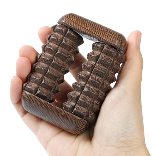 Stress Balls for Adults, Hand Exercise Roller for Arthritis, Stress Relief Hand Fidget for Relaxation and Focus, Hand Grip Strengthener Finger Exerciser Training Ball, 1 Piece