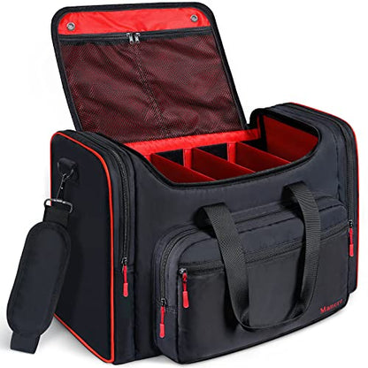 Mancro Padded Sneaker Bag, Sneakerhead Gifts, Shoe Travel Bags Fit 4 Pairs | Come with Insulated Pocket and Shoulder Strap, Multi-functional Sports Gym Duffle for Basketball, Shoes, Cloth