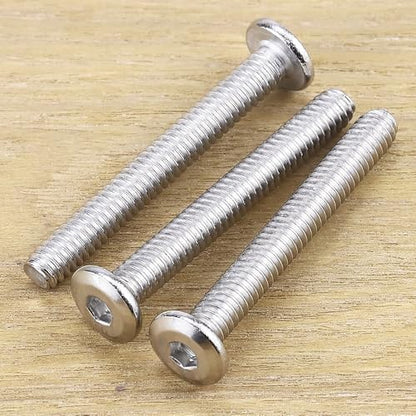 1/4-20 x 1-3/4" Hex Socket Head Cap Screws, 304 Stainless Steel 18-8, Chamfered Countersunk Machine Screws for Furniture, Binding, Machinery, Automotive, DIY Projects, 25 PCS - size: 1/4-20 x 1-3/4"