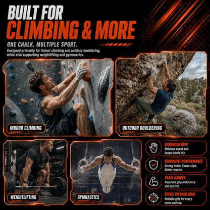 Loose Climbing Chalk for Rock Climbing & Bouldering - size: 340g