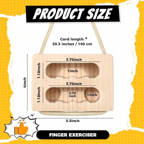 Hangboard Rock Climbing for Climbing Home Training Finger Strengthener, Pull-up Grip Arm Training Portable Finger Board Rock Holds Indoor and Outdoor - style: Square