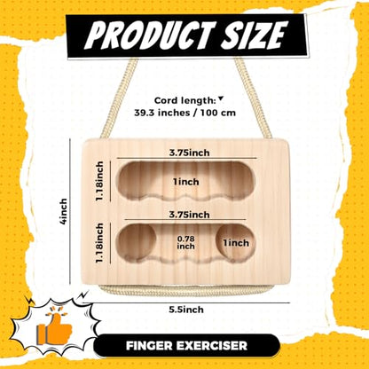 Hangboard Rock Climbing for Climbing Home Training Finger Strengthener, Pull-up Grip Arm Training Portable Finger Board Rock Holds Indoor and Outdoor - style: Square