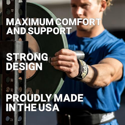 Schiek Sports Model 1100 WS Ultimate Weightlifting Wrist - color: Gold