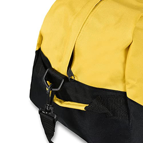 21" Large Duffle Bag with Adjustable Strap - color: Gold