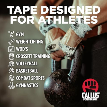 6 Rolls of Pre-Cut Athletic Tape - Protect Your Fingers & Your Thumb