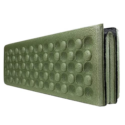 AceCamp 3940 Portable Lightweight Mini Waterproof Folding Mat, Foam Sitting Pad for Outdoor Activities, Foldable Kneeling and Seat Cushion for Comfort, Red - style: Green 1pc