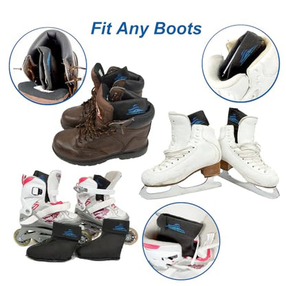 Odor Eliminator Moisture Absorber (1 pair) for Ice Skates, Roller Skates, Hockey Skates, Ski Boots, Work Boots, Sneakers