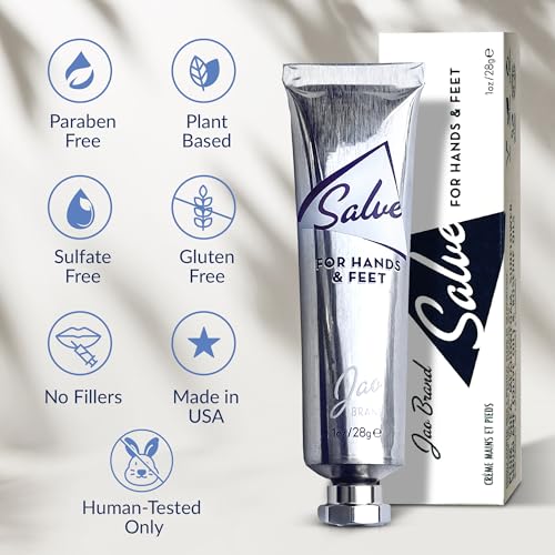 Jao Brand Hand Salve | Moisturizer For Hands & Body | Softens & Smoothens | Hand Balm For Dry Skin | Made With Natural Ingredients | No Parabens, No Sulfates | 1 oz