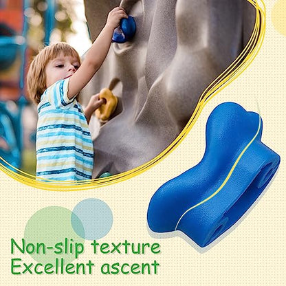 Trymaker Rock Climbing Holds, 15PCS Climbing Wall for Kids (Large Size) | Climbing Set for Kids & Adult Indoor and Outdoor - size: Large Size-15pcs