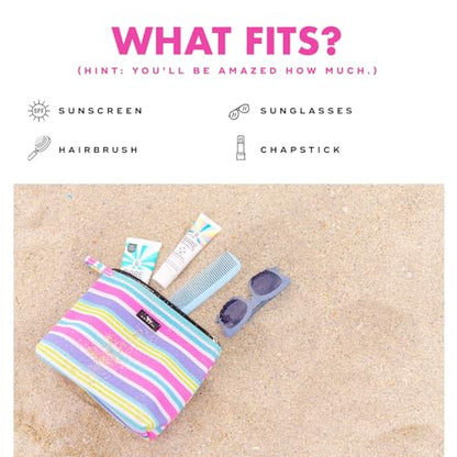 SCOUT Go Getter Pouch, Breathable Water-Resistant Fabric, Convenient Finger Loop - color: Pool
