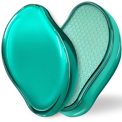 GABOX Nano Glass Pro Foot File, Feet Callus Remover, Dead Skin Exfoliator | Heel & Foot Scrubber, Pedicure SPA Tool for Women & Men, Removedor de Callos en Los Pies, Crystal Green - style: Crystal Green