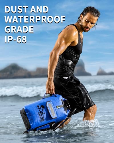 Dry Bag Backpack - color: Blue, size: 30L