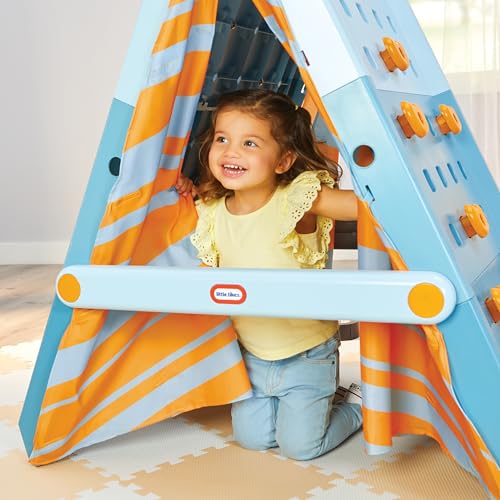 Little Tikes Campin’ & Climb Wall, Active Play Climbing Wall and Tent, for Boys and Girls Ages 3+ Years