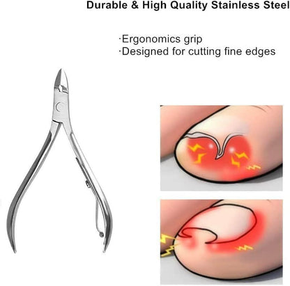 36 in 1 Pedicure Kit, Stainless Steel Foot Care Tools with Foot Rasp | Professional pedicure kit with foot file, foot rasp, callus remover, nail clipper and cuticle pusher for home spa care. - style: Black&Silver