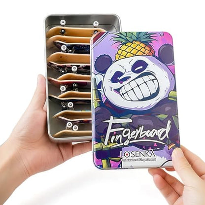 12 PCS Pro 32mm Fingerboard Wooden Board Professional Mini Finger Skateboard Set of 12 - color: 12pcs