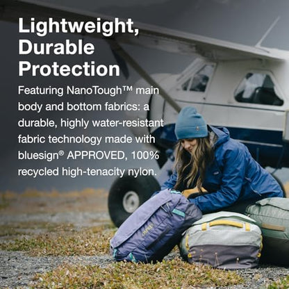 Osprey Transporter Lightweight Travel Duffel Bag - Extra Large Water Resistant Durable Gear Bag for Men and Women - color: Euphoria Purple/Purple Ink, style: 65l