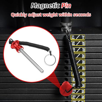 3pcs Weight Stack Pin - color: Red-3pack