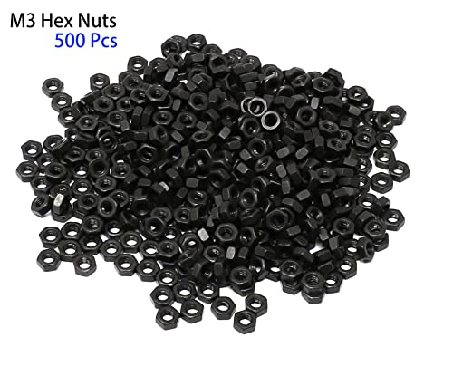 iexcell 1500 Pcs M3 x 4/6/8/10/12/16/20/25/30/35/40/45/50 Alloy Steel 12.9 Grade Hex Socket Head Cap Screws Bolts Nuts Washers Assortment Kit, Black Oxide Finish - size: M3 x 4/6/8/10/12/16/20/25/30/35/40/45/50mm