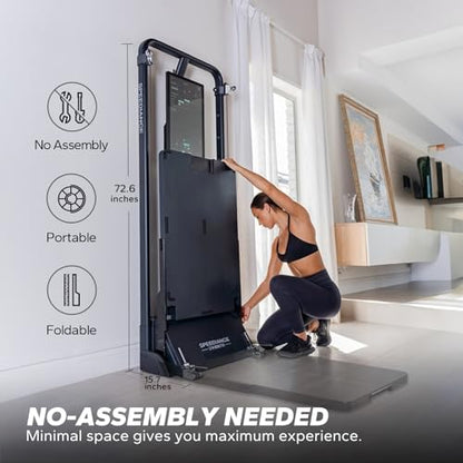Speediance Gym Monster Smart Home Gym, Multifunctional Strength Training Machine, Smith Machine Power Cage Workout Station, Squat Rack Cable Machine, Full Body Fitness Equipment for Home Workout - style: Gym Monster Max