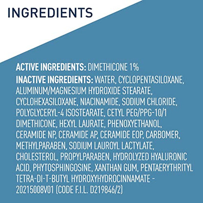 CeraVe Therapeutic Hand Cream for Dry Cracked Hands With Hyaluronic Acid and Niacinamide, Fragrance Free 3 Ounce - size: 3 Ounce (Pack of 1)