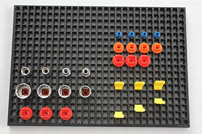 Ascend Tools Organizer Genie 1/4" Socket Holder Pegboard Accessory – Holds 1/4" Drive Sockets (50 Per Pack), Tool Storage Organizer - style: 1/4'' drive socket holders - 50 pieces