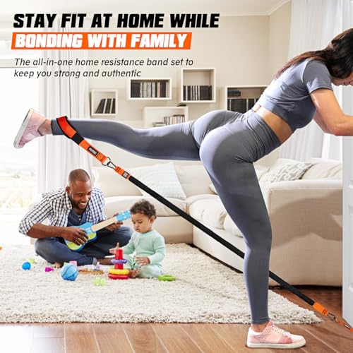 Resistance Bands, Pull Up Assistance Bands, Heavy-Duty Tricep Workout Equipment for Pushdowns, Bicep Curls, Face Pulls, Home Gym Equipment Training for Back, Abs, Triceps, Biceps, Arms