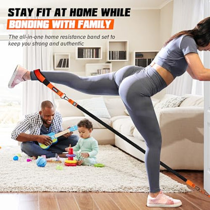 Resistance Bands, Pull Up Assistance Bands, Heavy-Duty Tricep Workout Equipment for Pushdowns, Bicep Curls, Face Pulls, Home Gym Equipment Training for Back, Abs, Triceps, Biceps, Arms