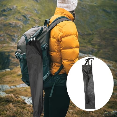 Walking Stick Bag Drawstring Closure Adjustable Portable Shoulder Bag | Walking Stick Tent Poles Replacement Storage Pouch for Folding Chairs, Camping, Travel, Outdoor Activities, Hiking