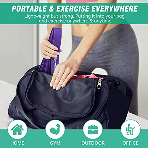 Pull up Bands, Pull Up Assistance Bands, Resistance Bands Set, Exercise Bands, Workout for Resistance Training, Physical Therapy, Home Workouts Bands