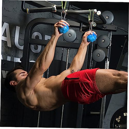 WOONEKY Climbing Solid Ball for Fitness Training Tpe Grip Ball Pull up Hold Grips Hand Strength Exercise