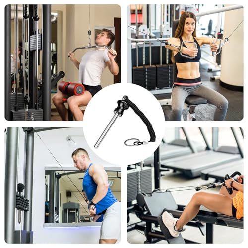 3pcs Weight Stack Pin - color: Black-3pack