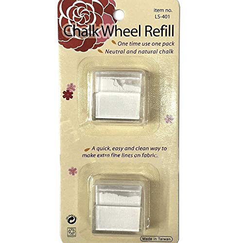 Chalk Wheel Powder Refills - Blue, Red, White, Yellow - Pick Color - 2 Pack