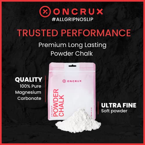 Loose Chalk Powder 14 OZ- Magnesium Carbonate Gym Chalk for Rock Climbing - Weight Lifting Chalk Powder - Hand Chalk for Gymnastics - Workout Chalk for Weightlifting CrossFit Powerlifting Chalk