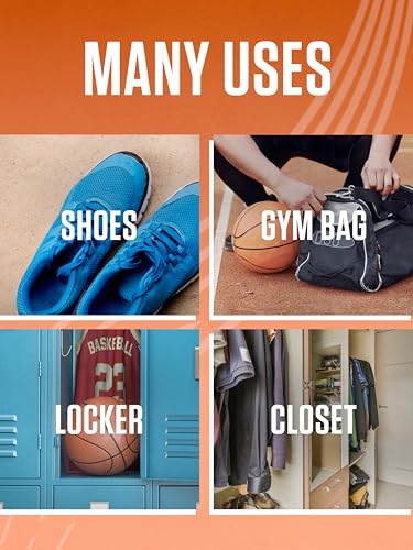 Sneaker Balls Odor-Fighting Shoe Fresheners, Eliminates Unpleasant Smells, Perfect For Sneakers, Gym Bags, Gear Bags, Drawers, Lockers, And More!, Lavender, 6 Pack - color: Lavender (Lavender), style: 6 Pack