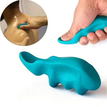 2Pcs Deep Tissue Muscle Massage Ball and Mini Green Thumb Massager Saver for Massage Body Acupressure Point Massage Tool Health Care