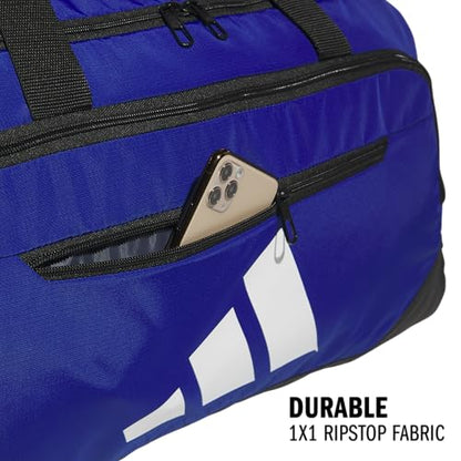 adidas Defender 5 Duffel Bag for Sports, Gym and Travel, Team Royal Blue, OSFA - color: Team Royal Blue/Medium 59L, style: Medium 59l