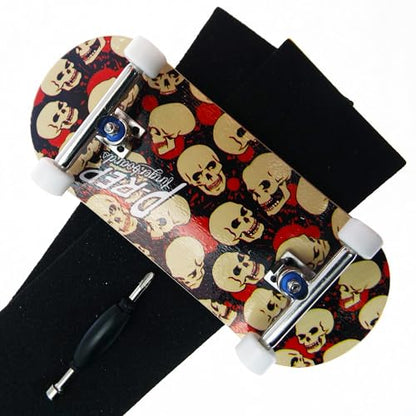 P-REP V2 Pro Performance Complete Wooden Fingerboard 36mm - Skull - style: Skull