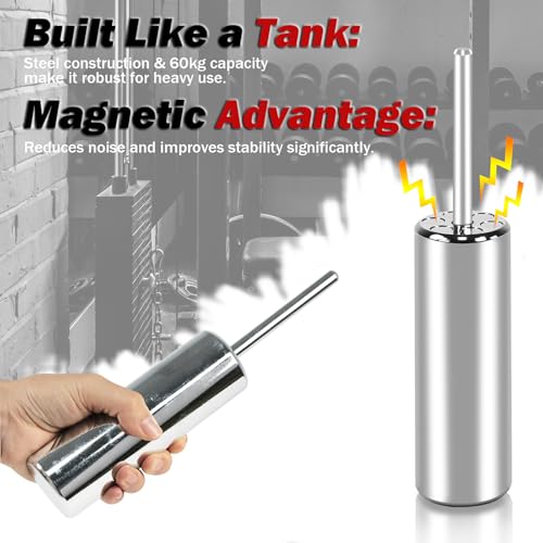 Steel Weight Stack Pin - Gym Pins for Weight Stack, Secure & Durable Fitness Gym Pin Extender for 2" Weight Plates - size: 10*100mm